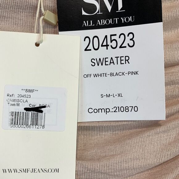 𝅺nwt SMF Woman Ruched Stretchy Top - Picture 4 of 10